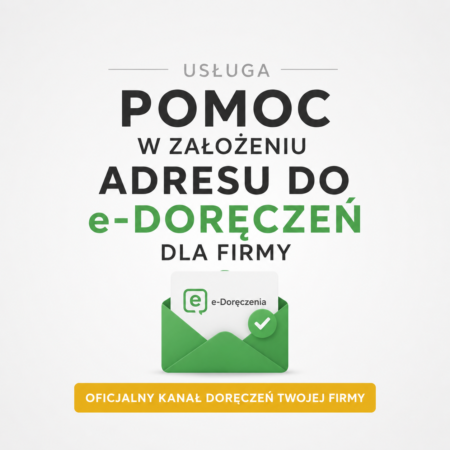 Pomoc w założeniu adresu do e-Doręczeń dla firmy